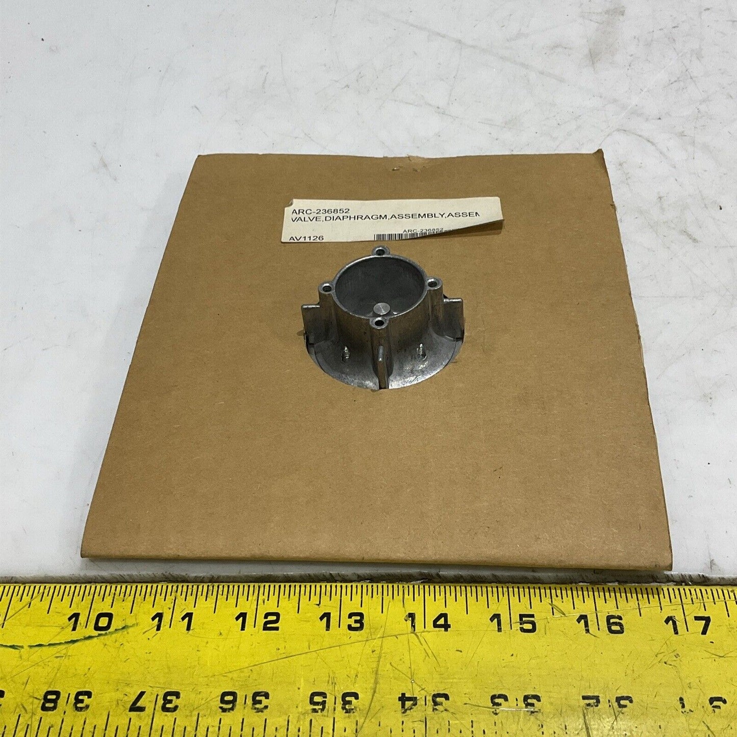 IMPCO AV1-12-6 700129 ARC-236852 DIAPHRAGM VALVE ASSEMBLY U4M