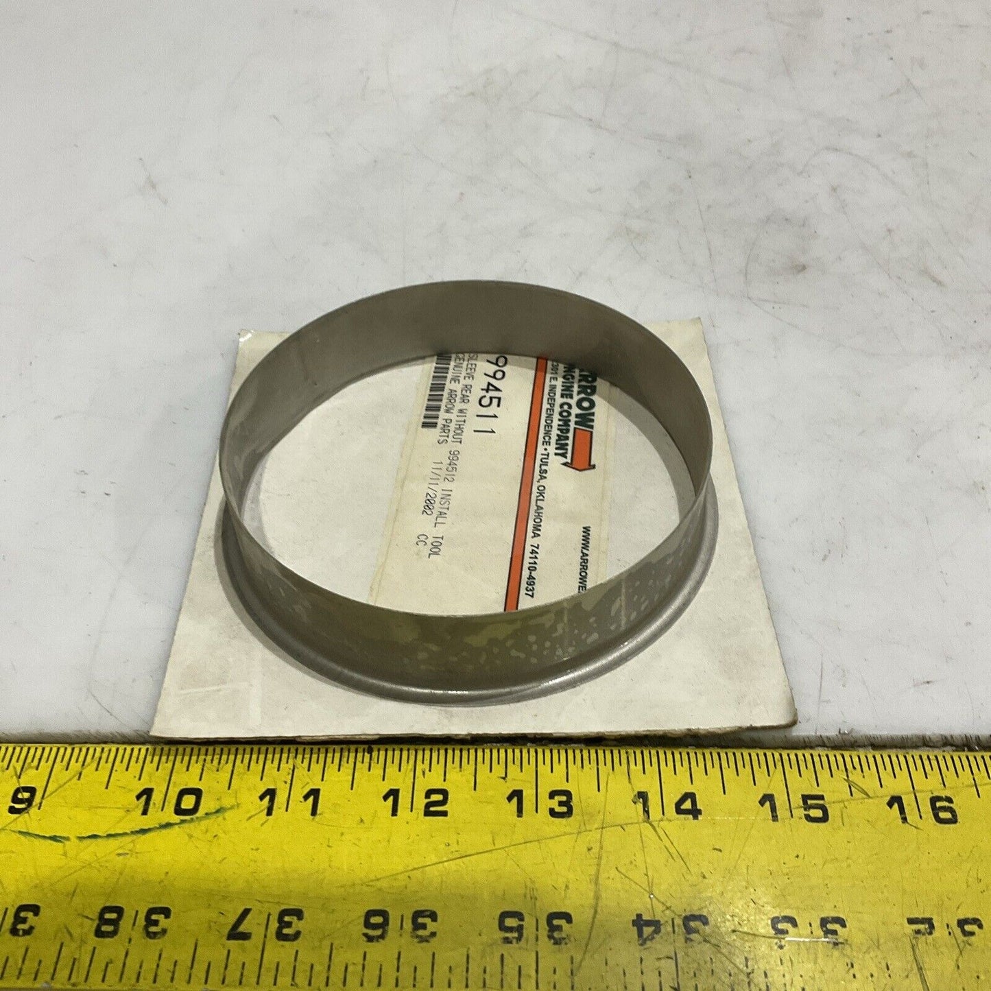 ARROW ENGINE CO. 994511 REAR WEAR SLEEVE 330 LOT OF 6 U4M