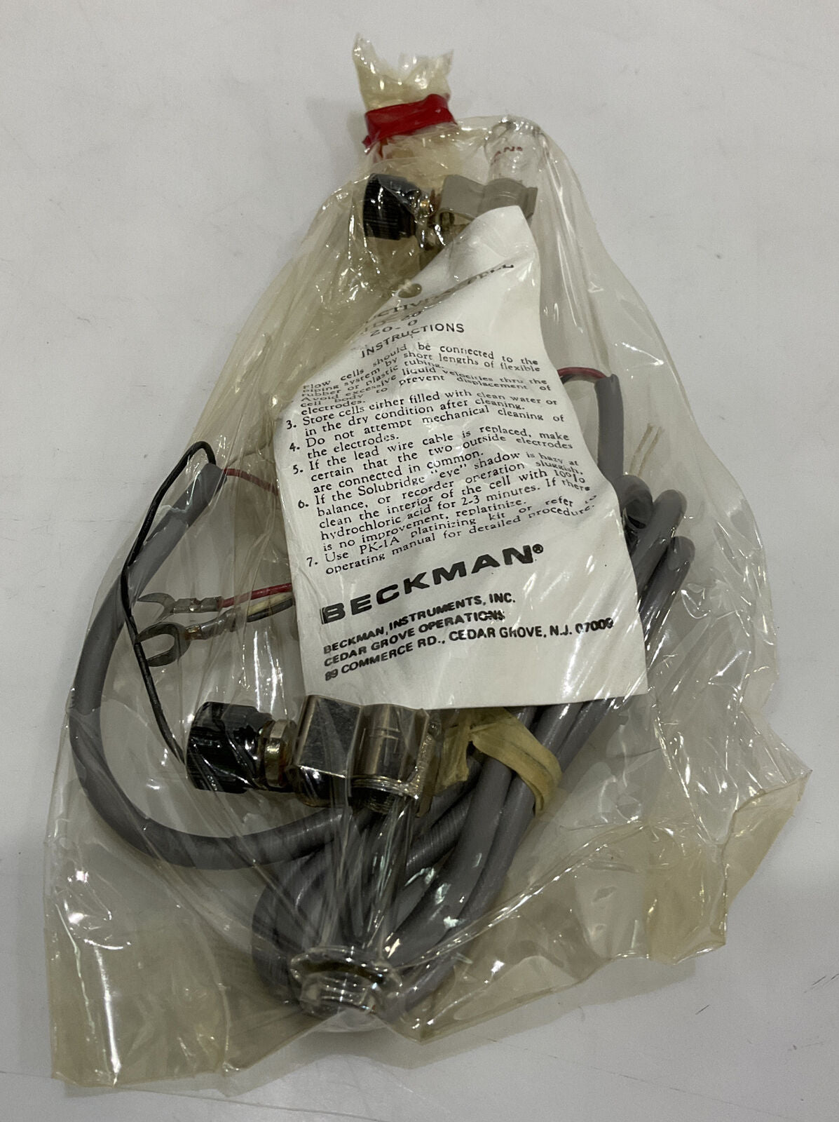 BECKMAN JD-20 20.0 CONDUCTIVITY CELL 373