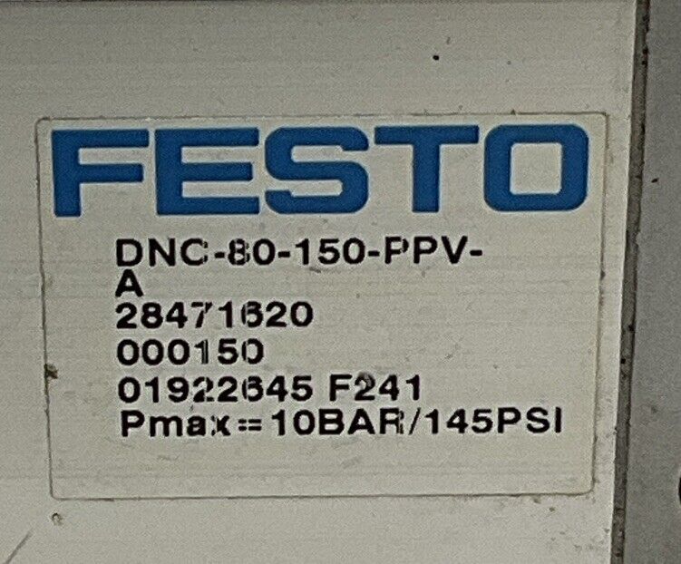 FESTO DNC-80-150-PPV-A 28471620 PNEUMATIC CYLINDER U4M