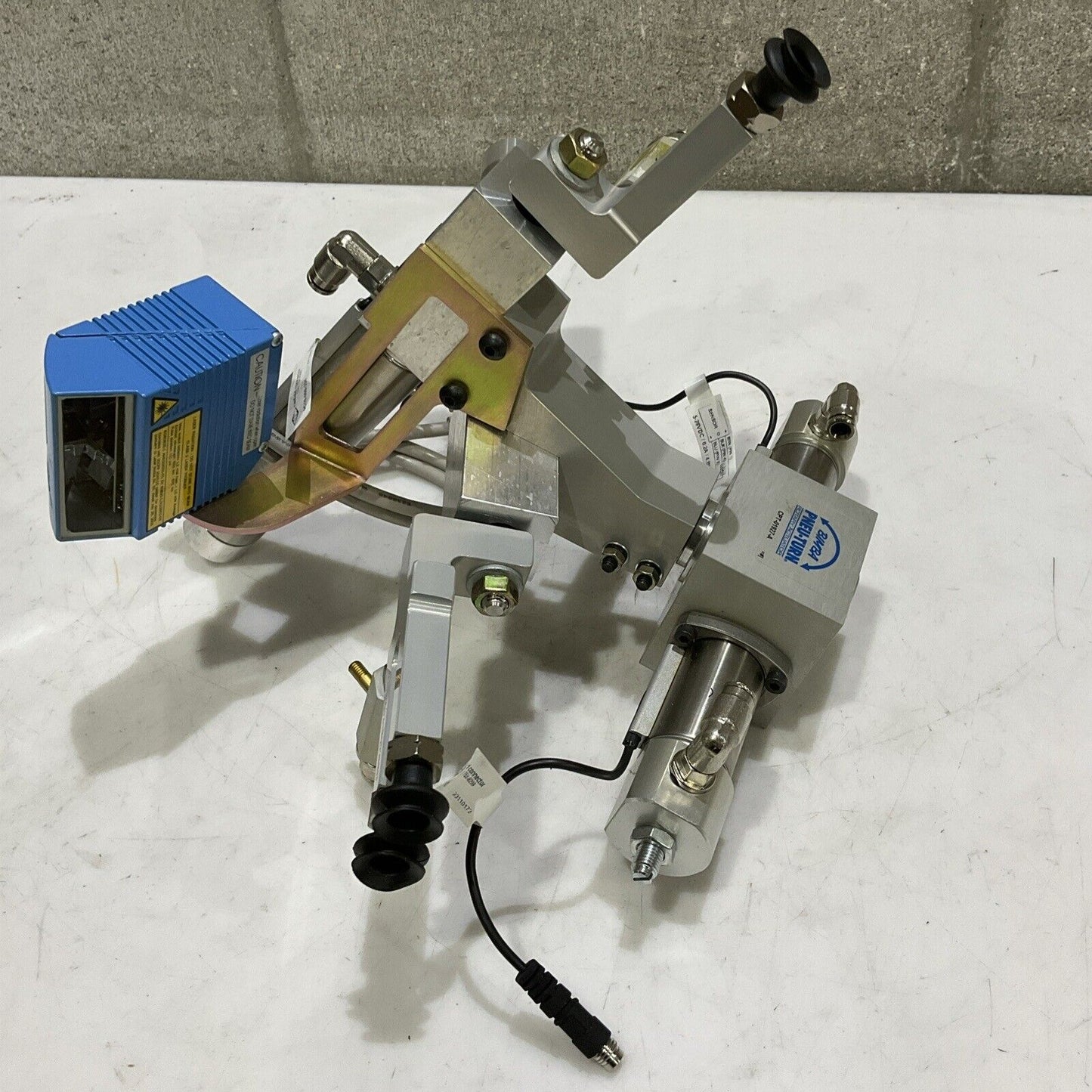 BIMBA SICK PNEUMATIC ROTARY ACTATOR ASSEMBLY CPT-01927-A CLV420-3010S04 U3S