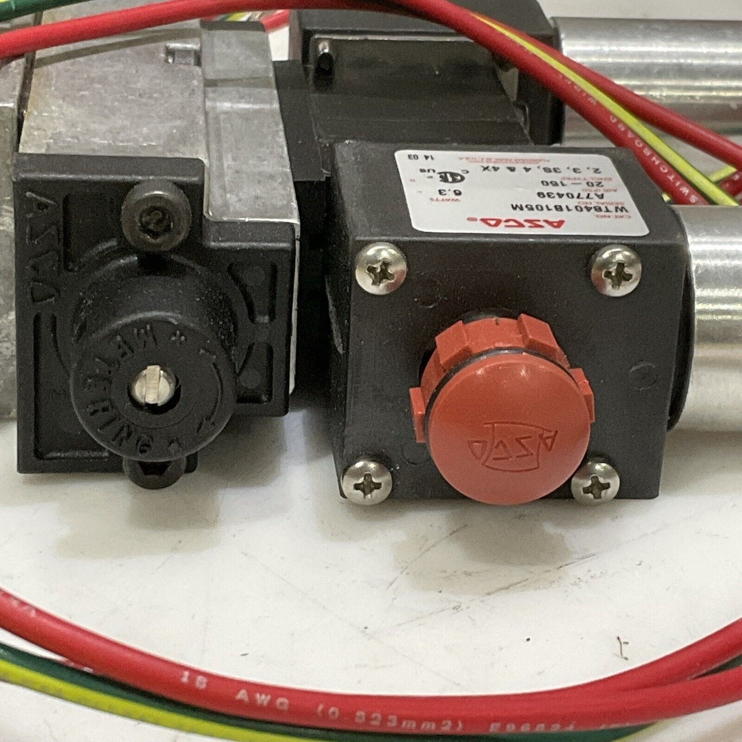 ASCO WT8401B105M SOLENOID VALVE 20-150 PSI 6.3 W 373
