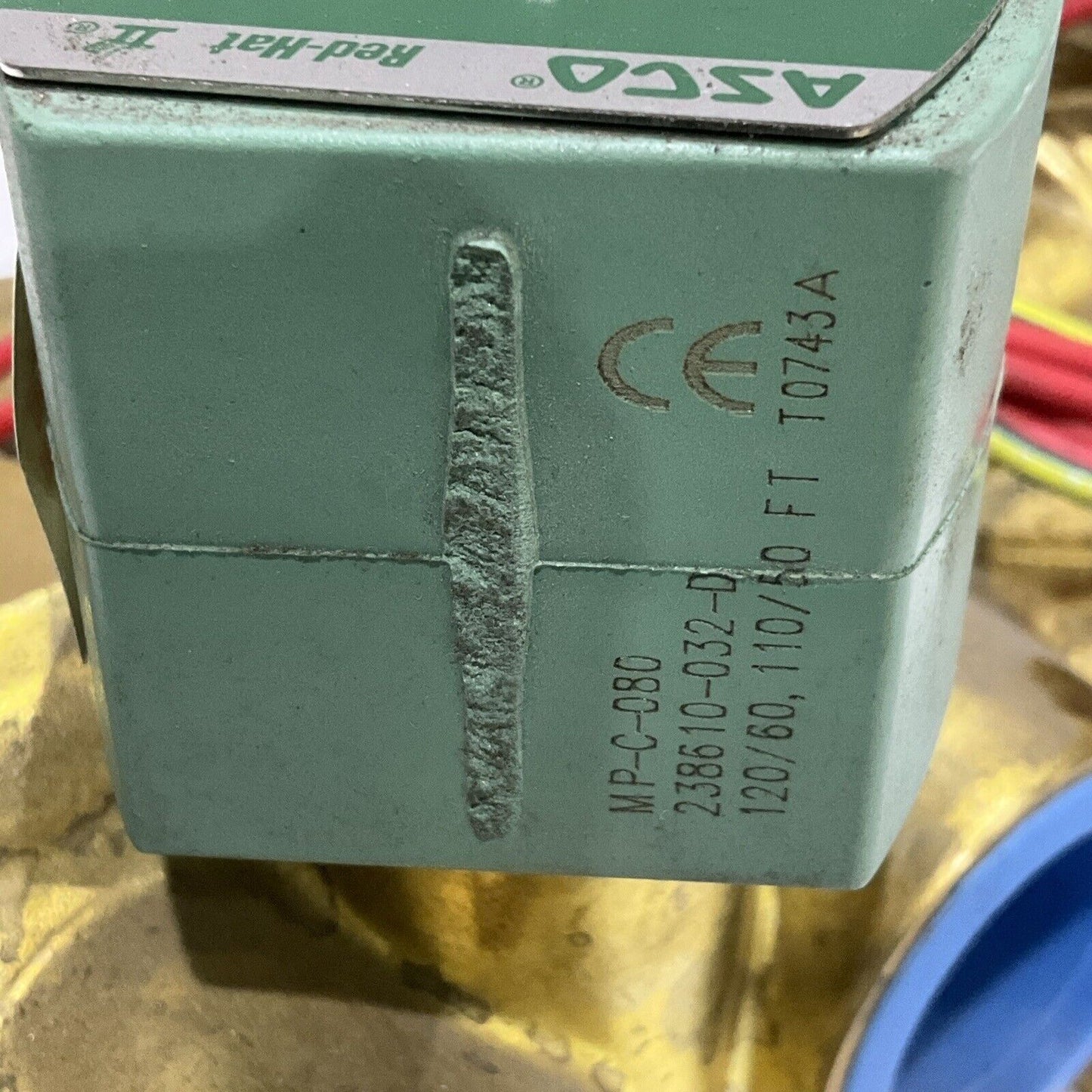 ASCO 302725 A547237 8344G056 SOLENOID VALVE 1 10.1 W 10-300 PSIG 373