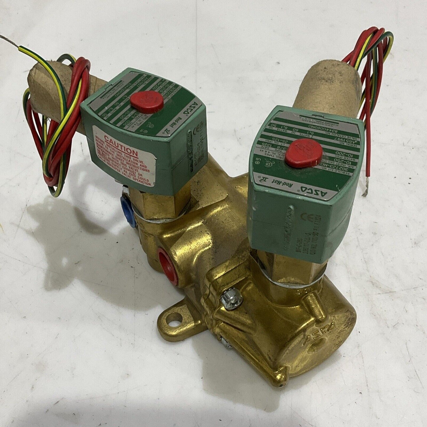 ASCO A651997 8344G080M0 302723MO SOLENOID VALVE 3/8IN 60/50HZ 6.1/8W 250 PSI 373