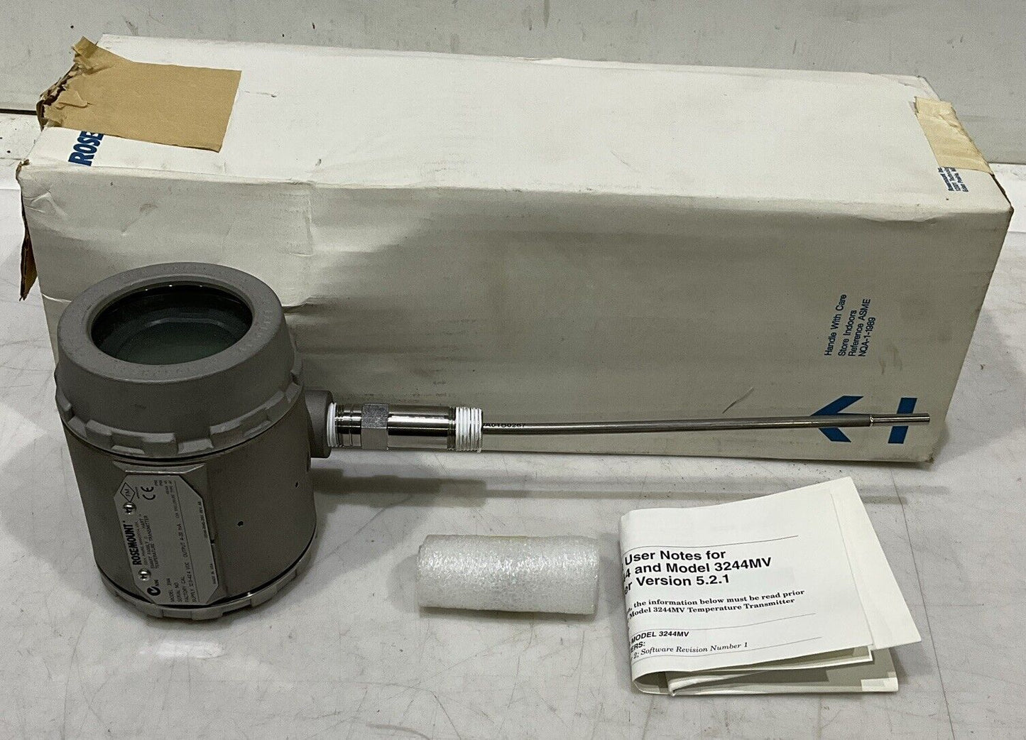 ROSEMOUNT 3144 D5NAM5C4X304 TEMPERATURE TRANSMITTER 554