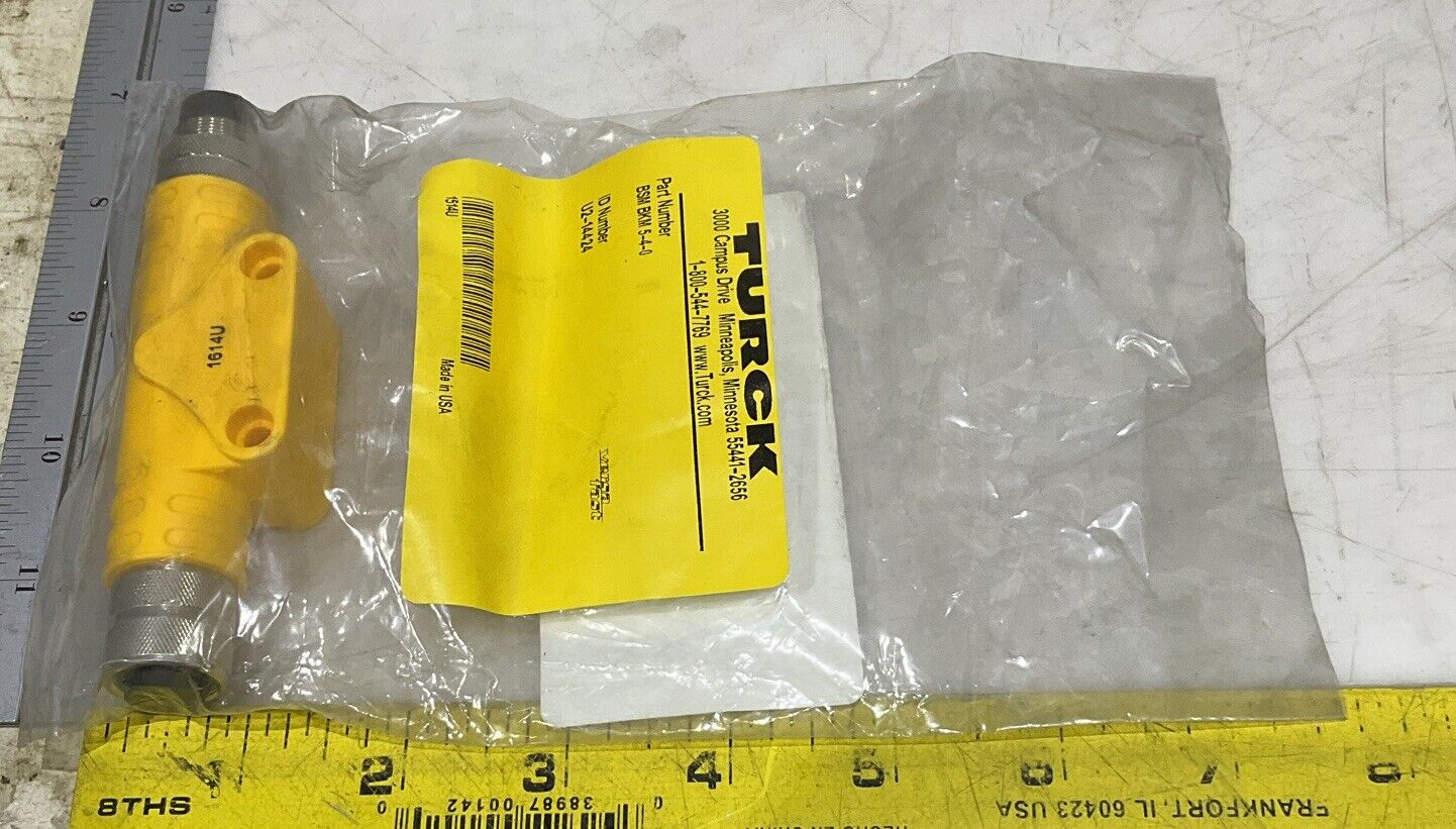 TURCK BSM BKM 5-4-0 CORDSET ADAPTER U3S