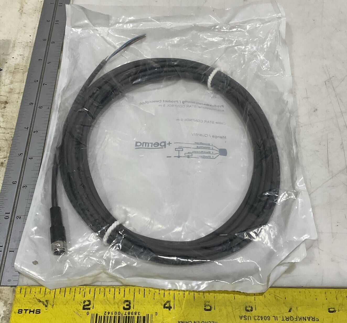 PERMA 108342 STAR CONTROL CABLE 5M U3S