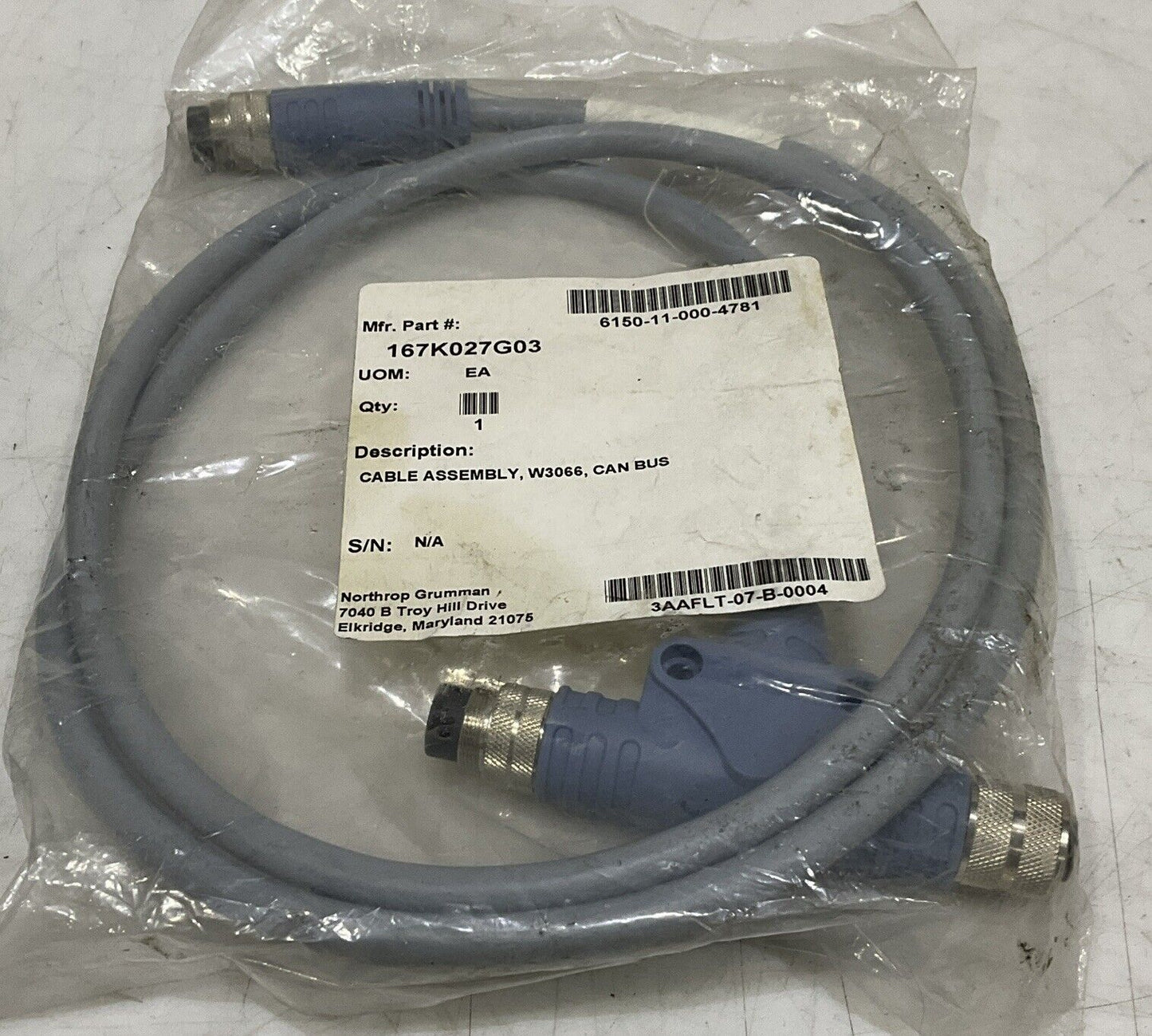 TURCK U2-13051 CABLE ASSEMBLY U3S