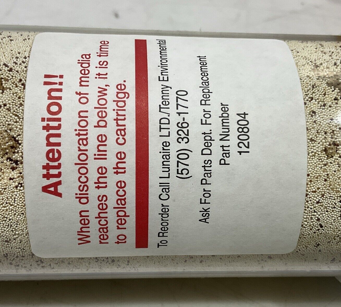 UNIVERSAL II 3C0600001 IONIC FILTER 554