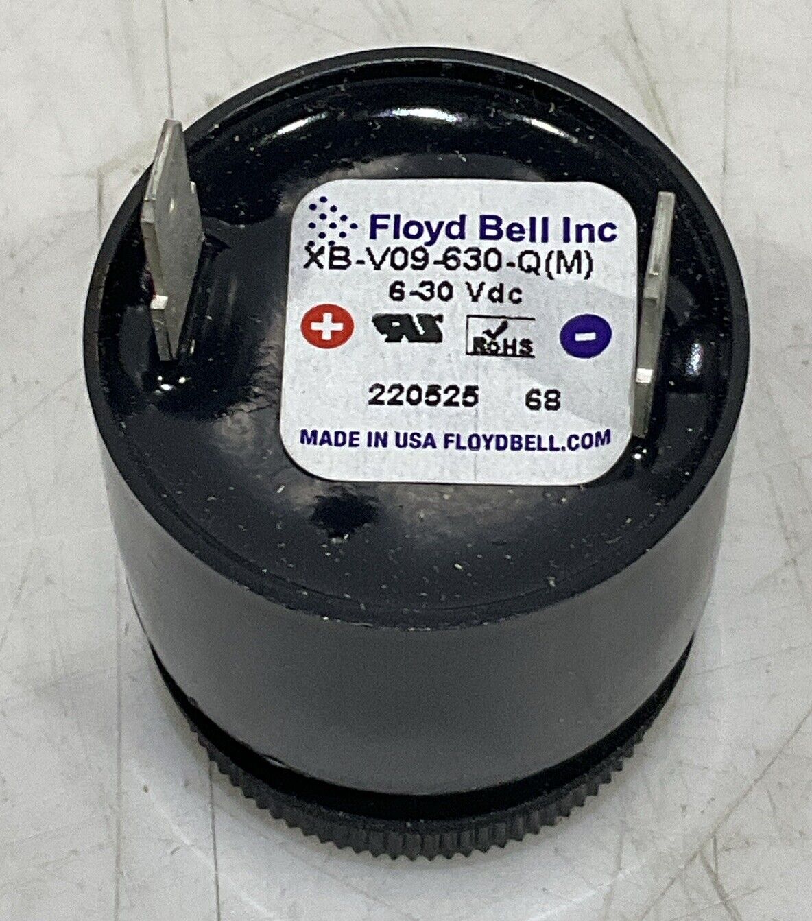FLOYD BELL XB-V09-630-Q(M) LOUD MED BEEP ALARM U3S