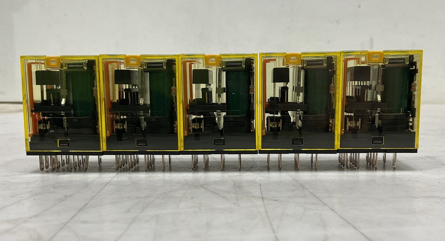 IDEC RU4S-CD-D24 PLUG-IN RELAY LOT OF 5 U3S