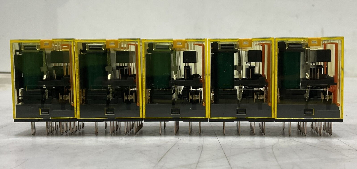IDEC RU4S-CD-D24 PLUG-IN RELAY LOT OF 5 U3S