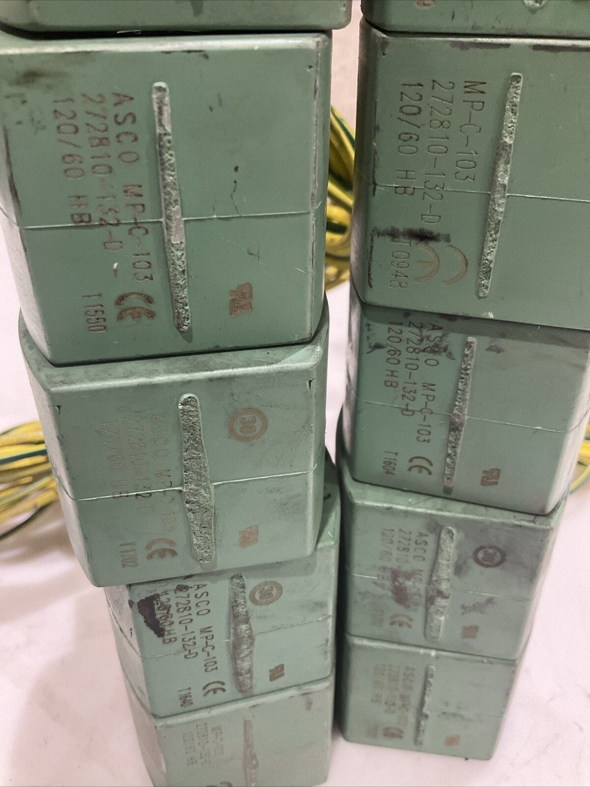 ASCO MP-C-103 272810-132-D SOLENOID VALVE COIL 120/60 T1702 LOT OF 10