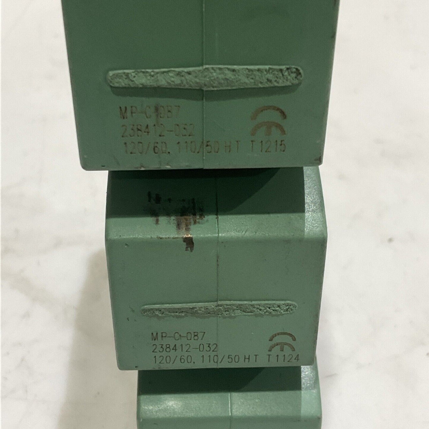 ASCO 238412-032 MP-C-087 SOLENOID VALVE COIL 120/60 110/50 T1215 LOT OF 3