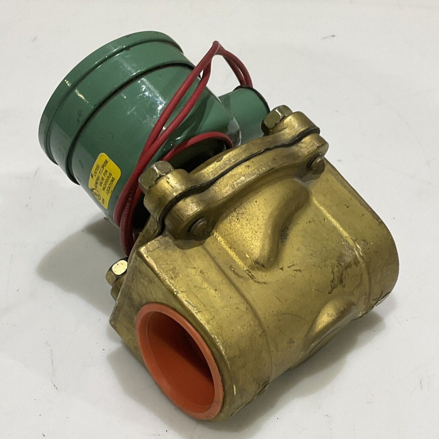 ASCO EF80171 F511009 EF8210B55 SOLENOID VALVE 150/125 PSI 15.4 W 1-1/4 PIPE 120V