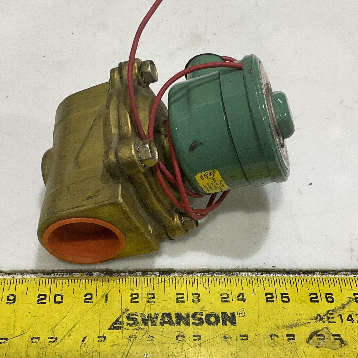 ASCO EF80171 F511009 EF8210B55 SOLENOID VALVE 150/125 PSI 15.4 W 1-1/4 PIPE 120V