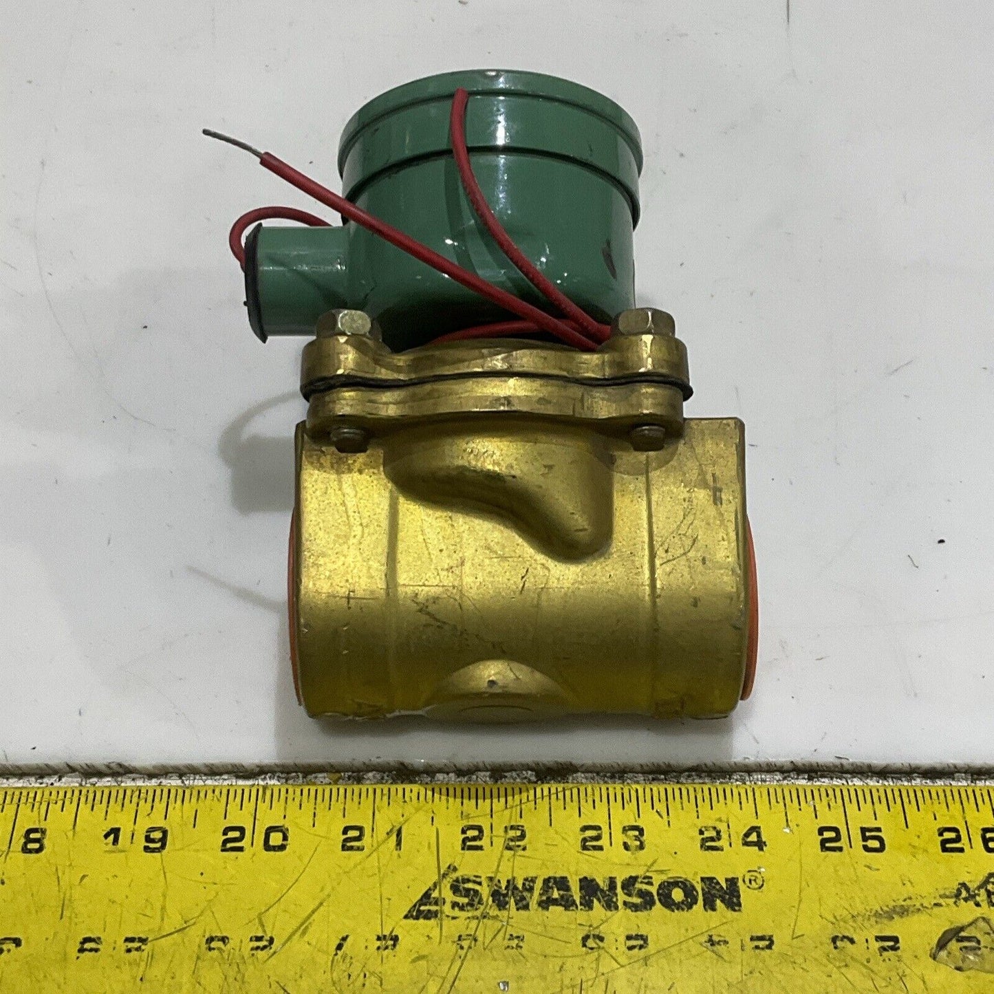 ASCO EF80171 F511009 EF8210B55 SOLENOID VALVE 150/125 PSI 15.4 W 1-1/4 PIPE 120V