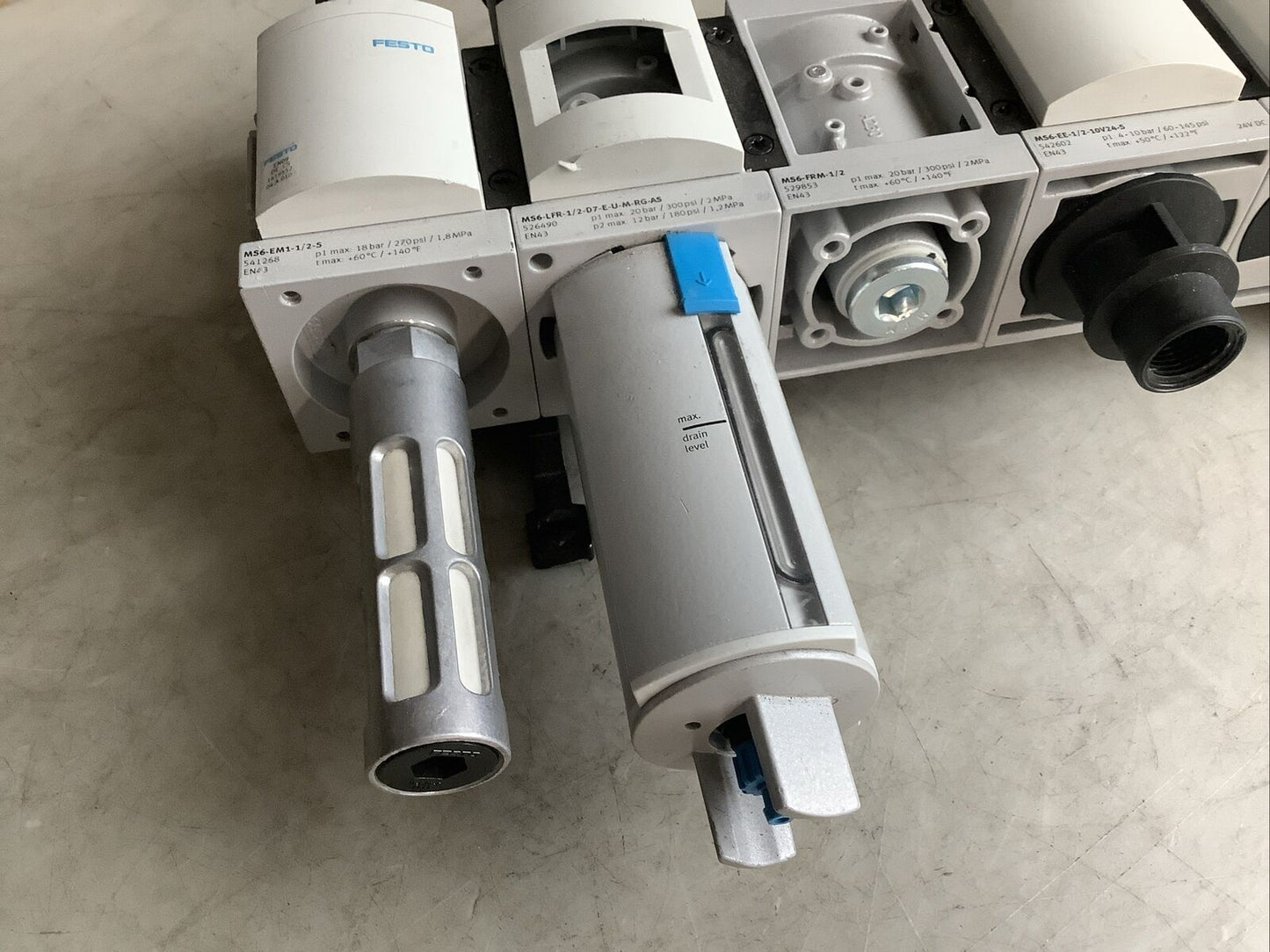 FESTO 542602 MS6-EE-1/2-10V24-S ON/OFF VALVE 554