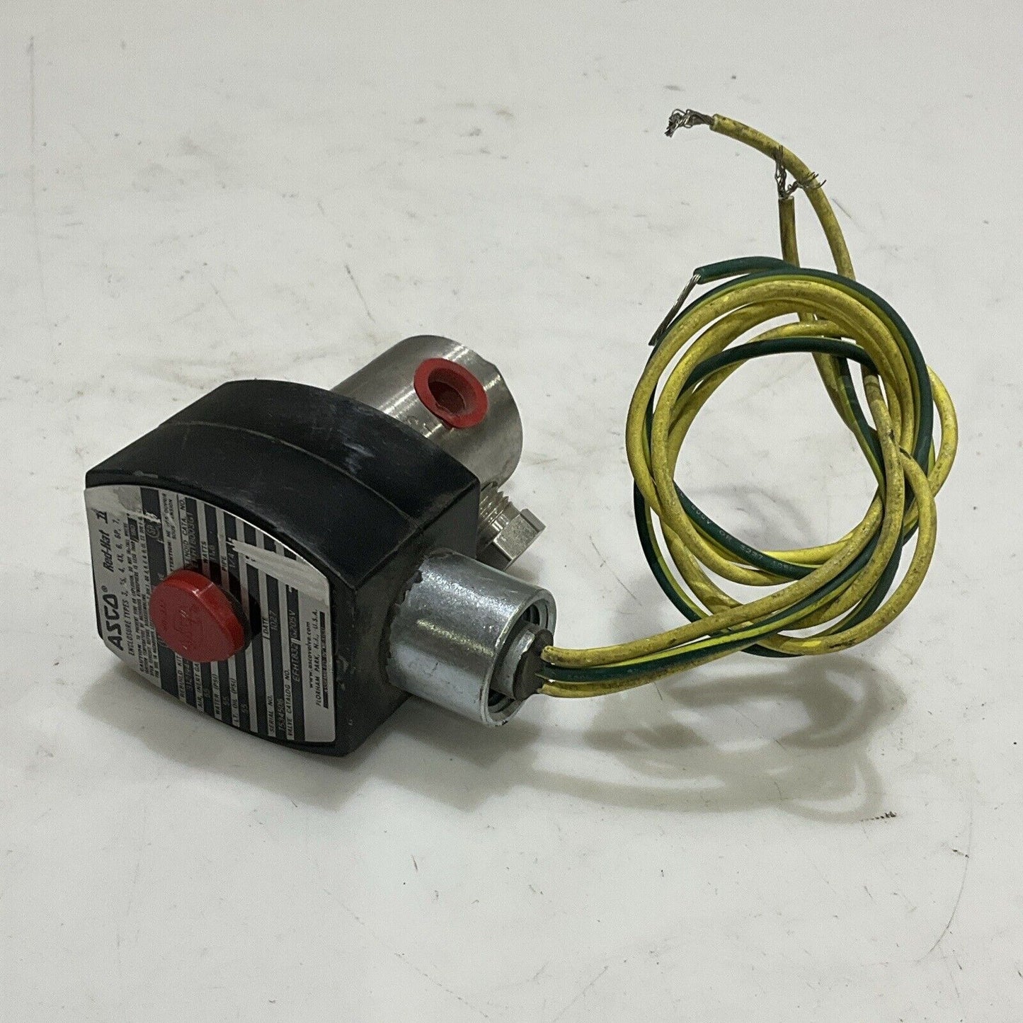 ASCO 312194-V EFHT8321G205V SOLENOID VALVE 55 PSI 11.6W 1/4 PIPE