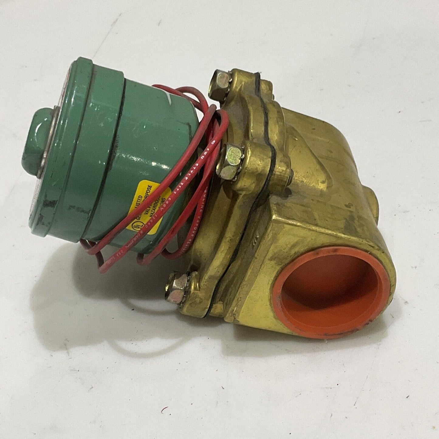 ASCO EF80171 F511009 EF8210B55 SOLENOID VALVE 150/125 PSI 15.4 W 1-1/4 PIPE 120V
