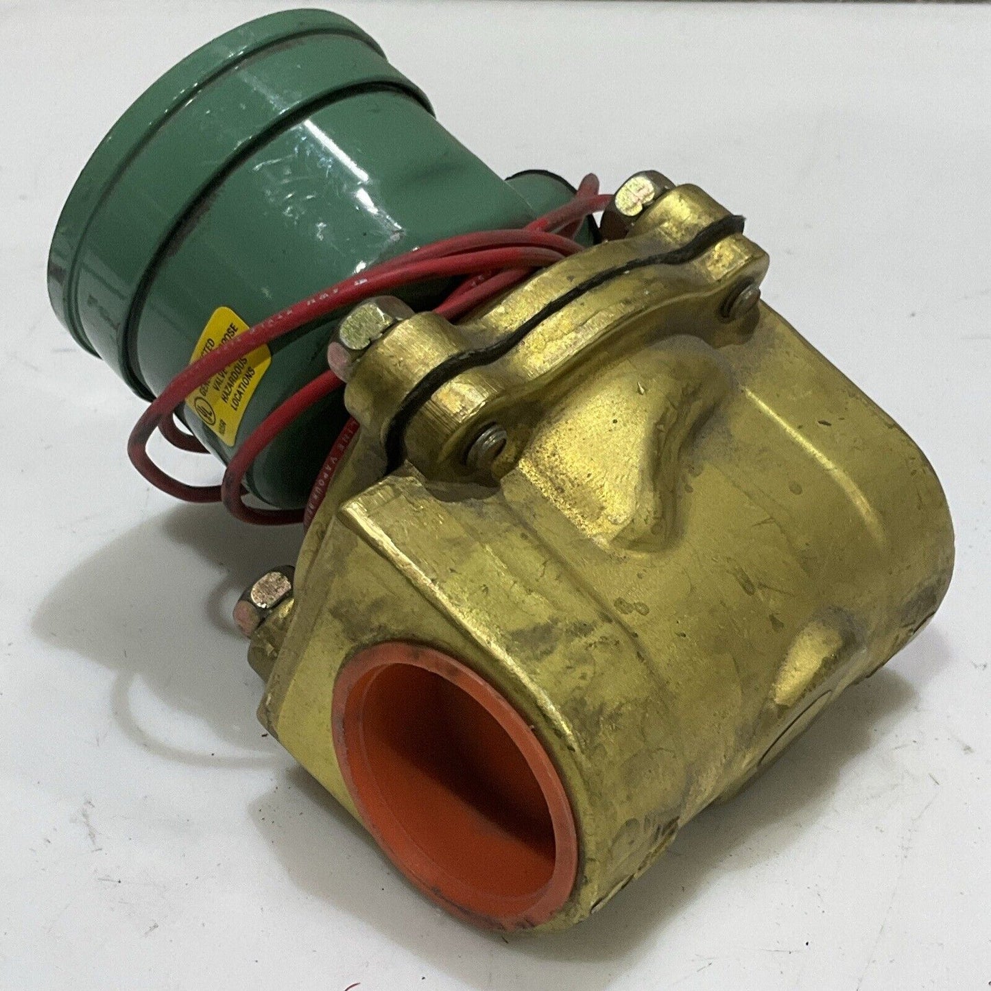 ASCO EF80171 F511009 EF8210B55 SOLENOID VALVE 150/125 PSI 15.4 W 1-1/4 PIPE 120V