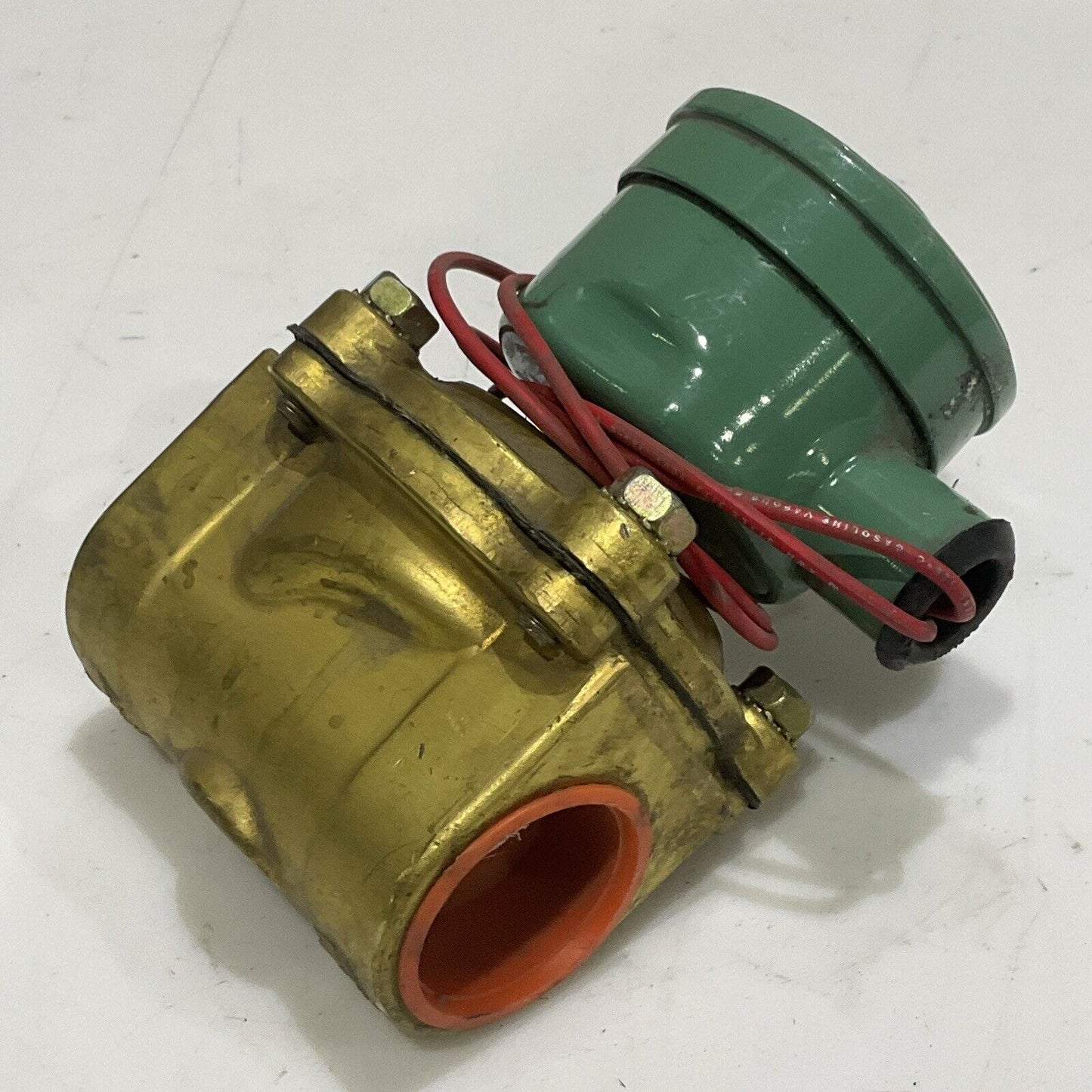 ASCO EF80171 F511009 EF8210B55 SOLENOID VALVE 150/125 PSI 15.4 W 1-1/4 PIPE 120V