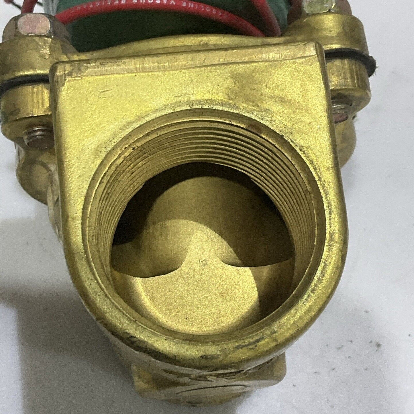 ASCO EF80171 F511009 EF8210B55 SOLENOID VALVE 150/125 PSI 15.4 W 1-1/4 PIPE 120V