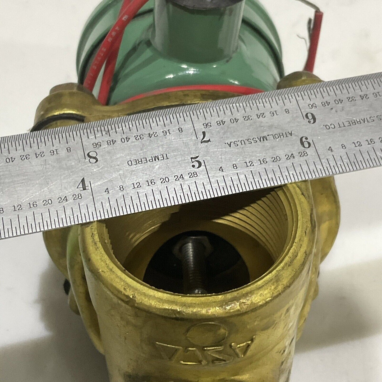 ASCO EF80171 F511009 EF8210B55 SOLENOID VALVE 150/125 PSI 15.4 W 1-1/4 PIPE 120V
