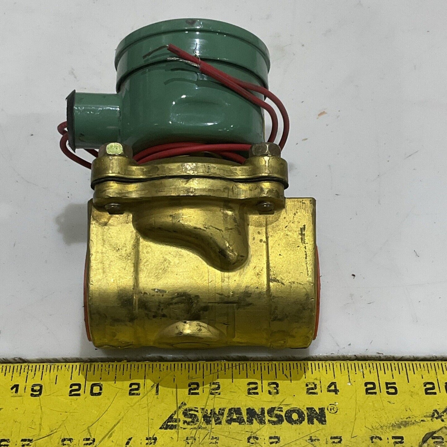ASCO EF80171 F511009 EF8210B55 SOLENOID VALVE 150/125 PSI 15.4 W 1-1/4 PIPE 120V