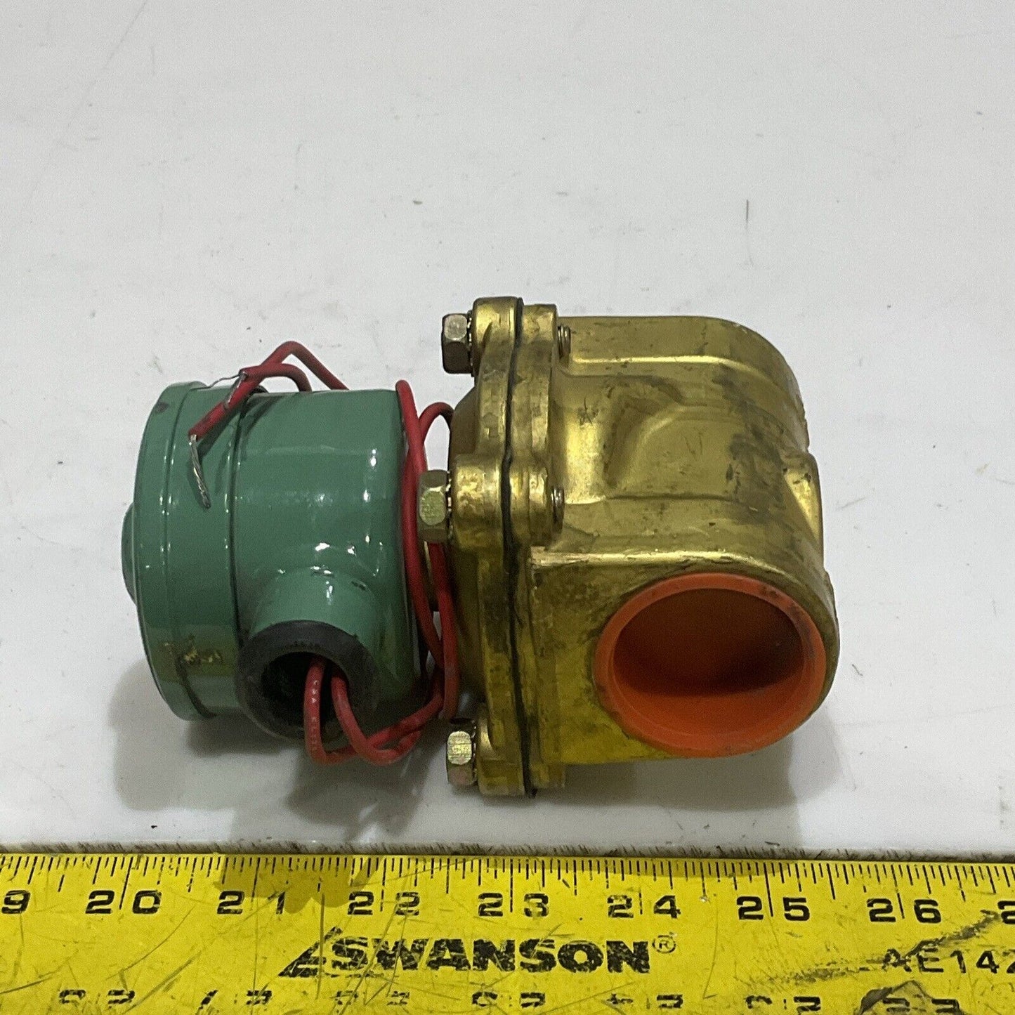 ASCO EF80171 F511009 EF8210B55 SOLENOID VALVE 150/125 PSI 15.4 W 1-1/4 PIPE 120V