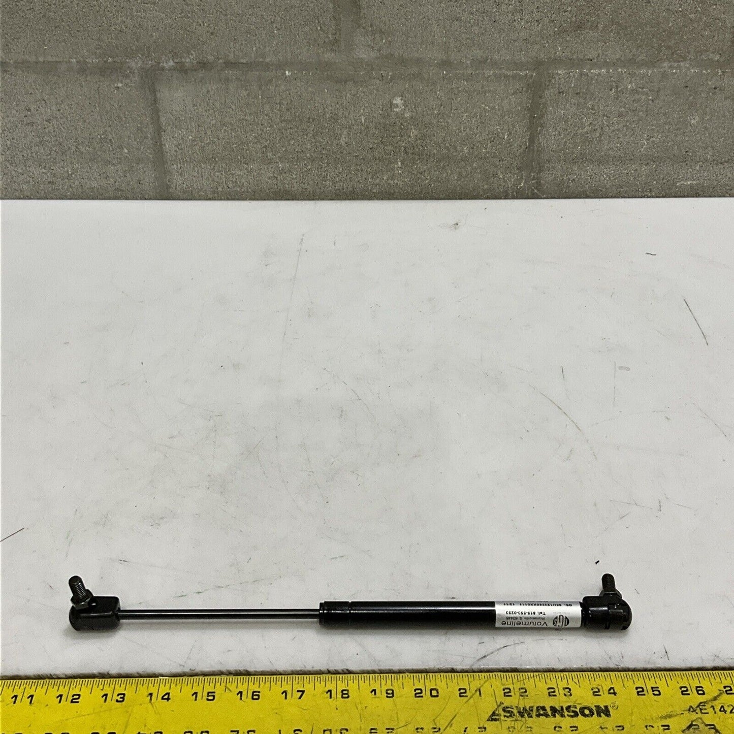 IGS VOLUMELINE 66U120280XX0111 HIGH PRESSURE GAS SPRING 25 LBS U3S