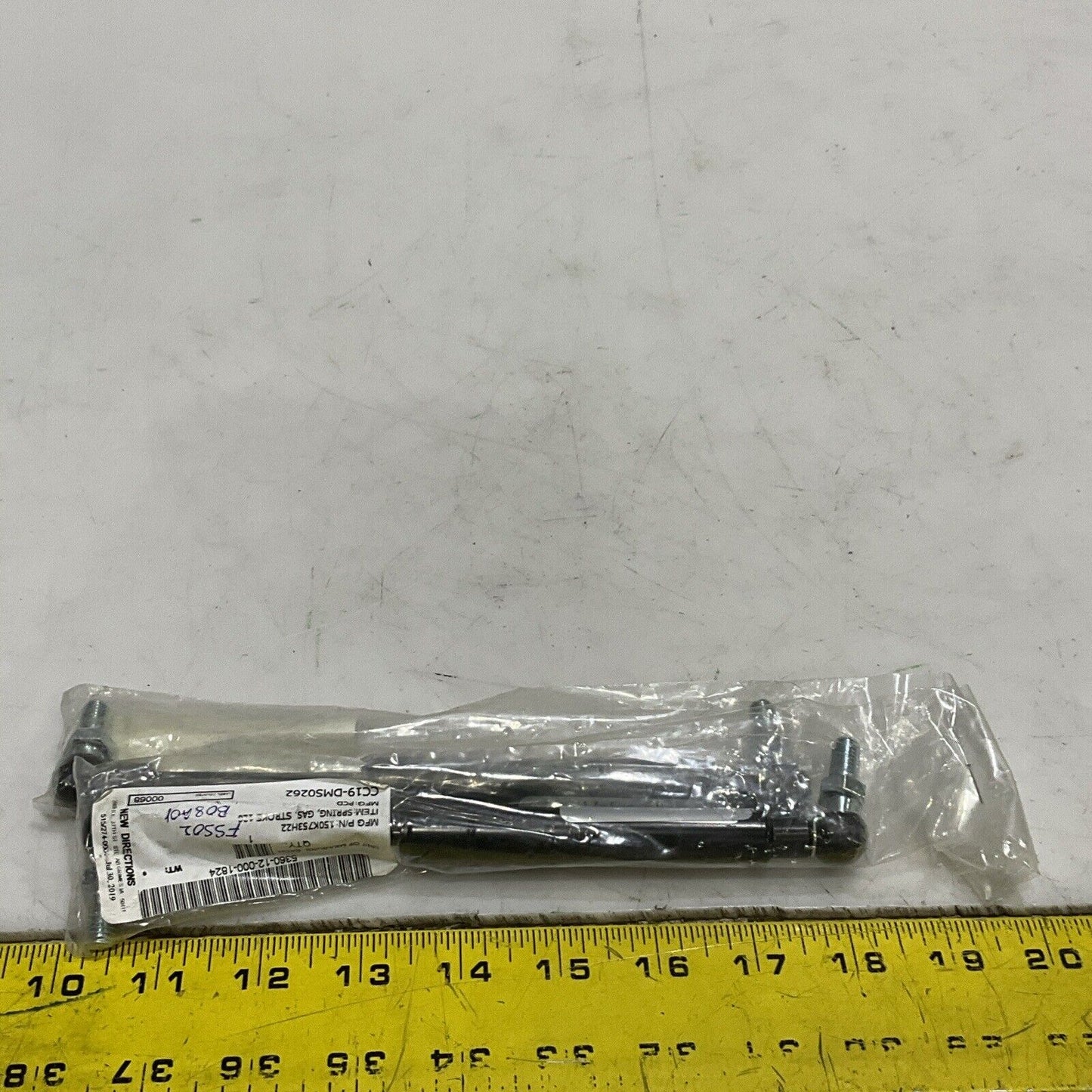 IGS VOLUMELINE 66U057151ZZ0050 HIGH PRESSURE CAS STRUT 10 LB LOT OF 2 U3S