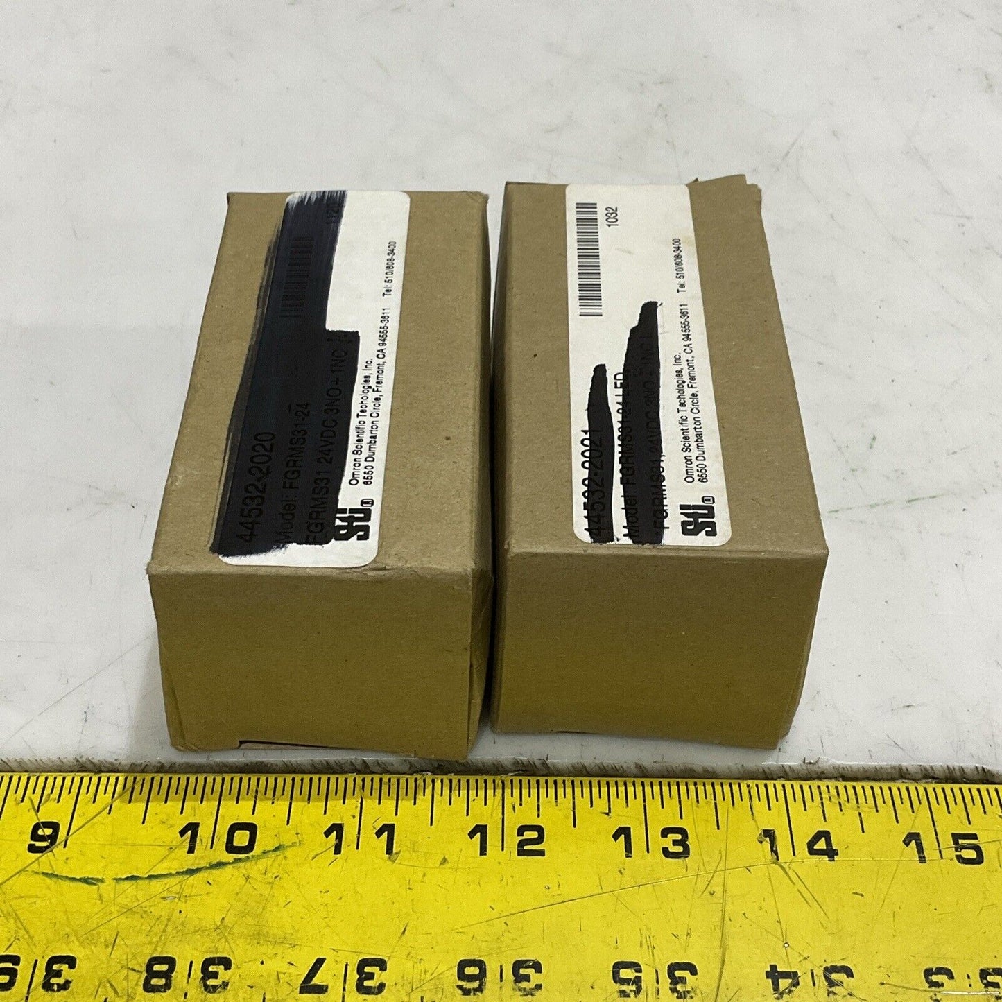 OMRON P7SA-10F-ND P7SA-10F-ND RELAY SOCKETS 6A 20A 288V LOT OF 2 U3S