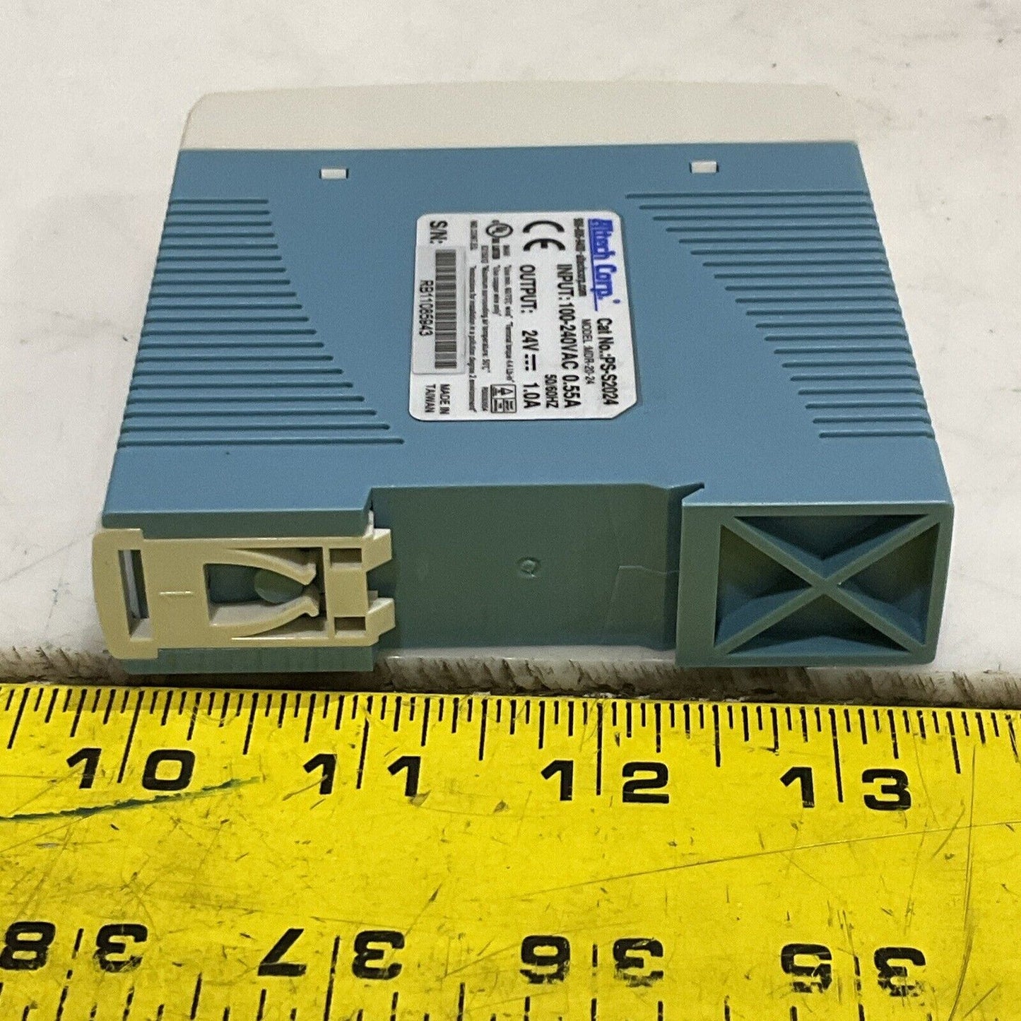 ALTECH CORP PS-S2024 POWER SUPPLY DIN RAIL 24W 1A 85-264VAC 24VDC LOT OF 3 U3S