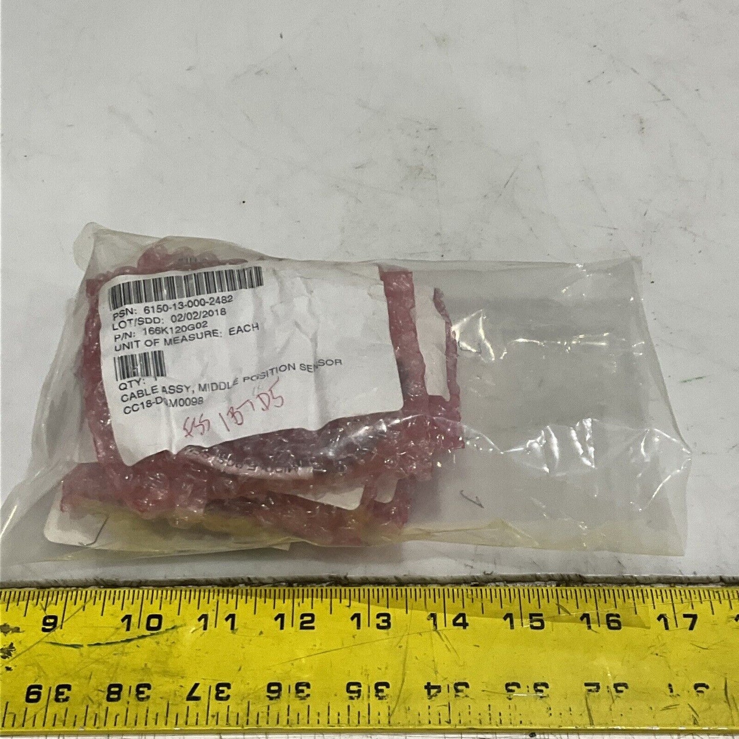 CARLO GAVAZZI IA08BSF20PO MIDDLE POSITION SENSOR CABLE ASSEMBLY LOT OF 4 U3S