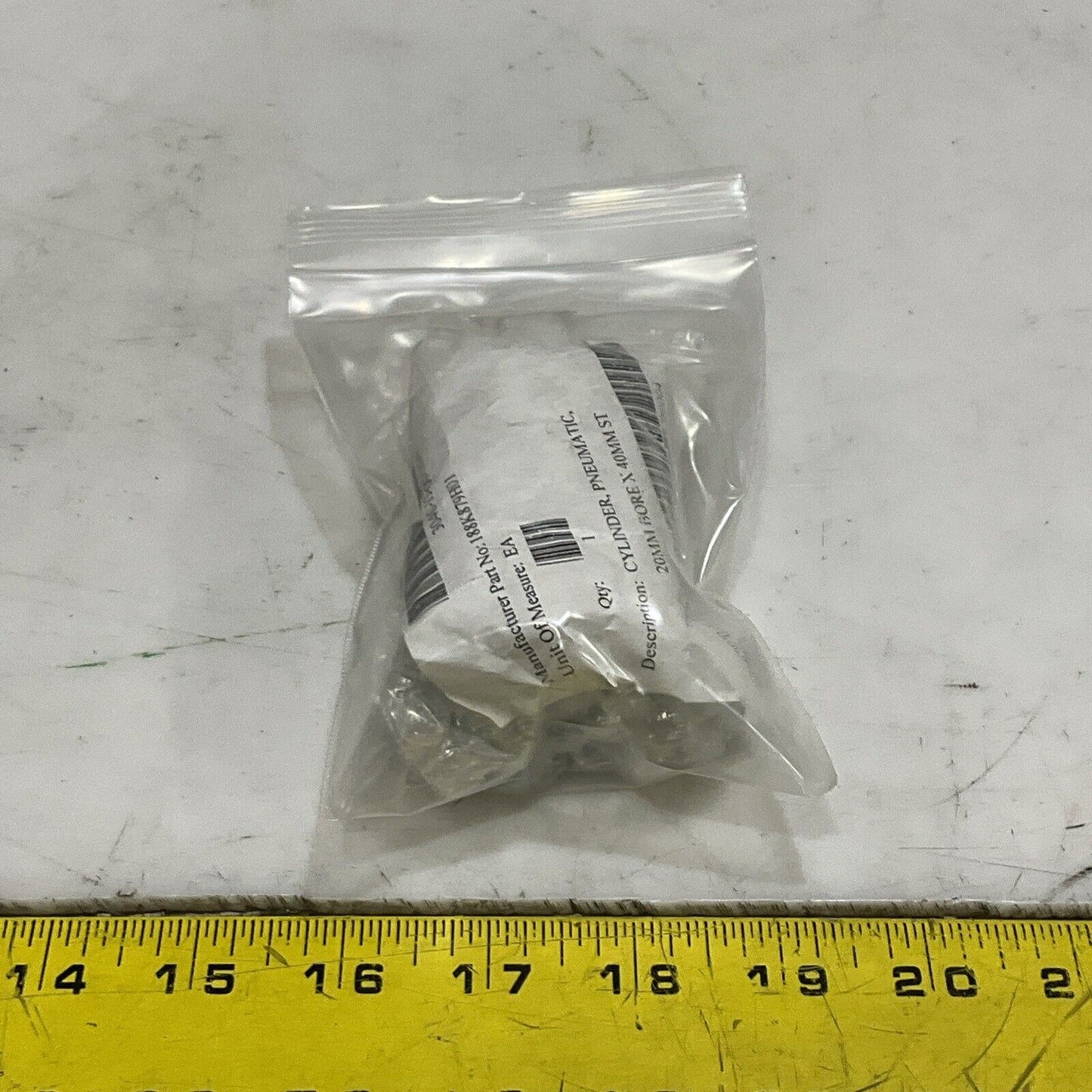 PHD CRS6U20X40-BB-M PNEUMATIC CYLINDER 20MM BORE X 40MM U3S