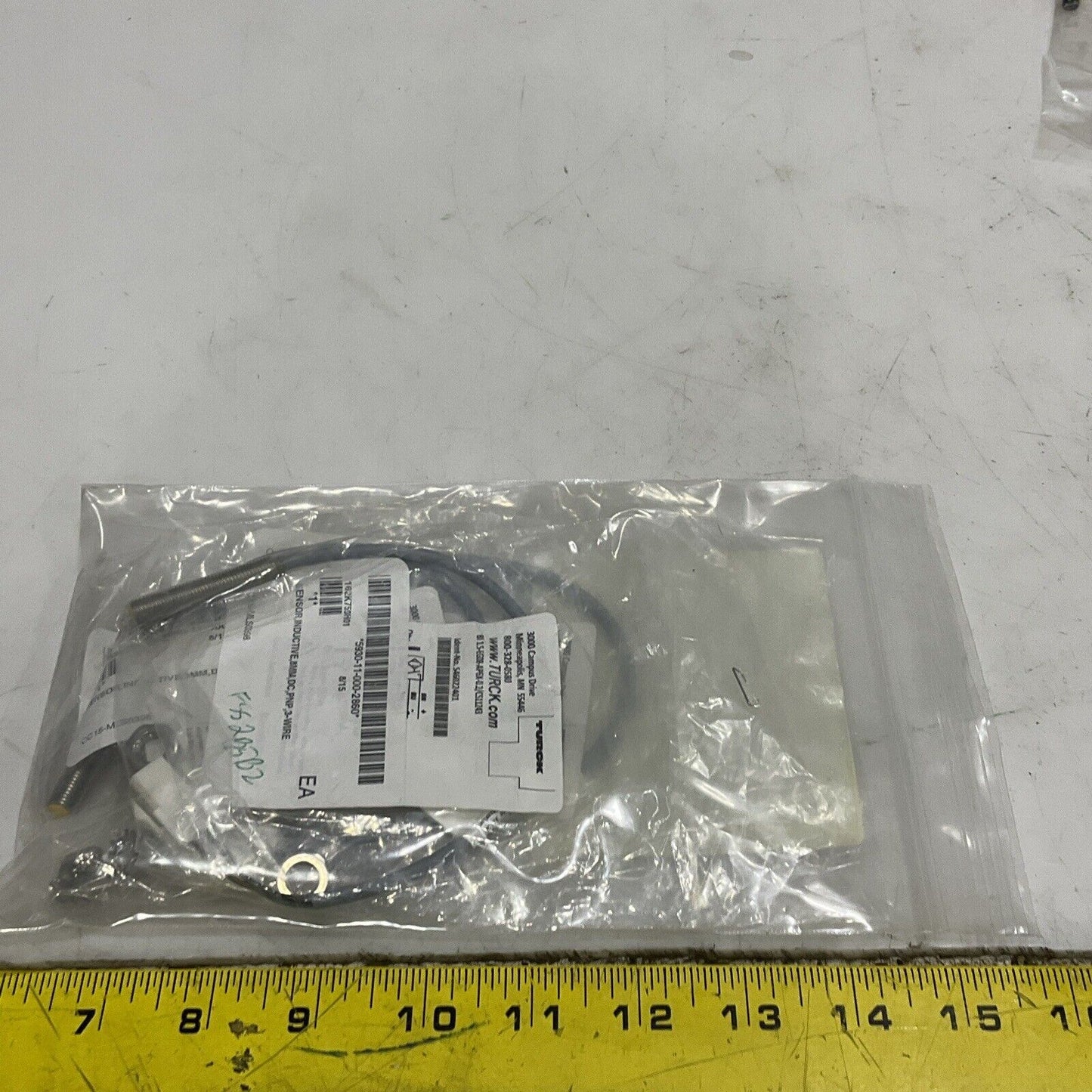 TURCK BI1.5-EG08-AP6X-0.2/CS11243 INDUCTIVE PROXIMITY SENSOR 8MM LOT OF 3 U3S