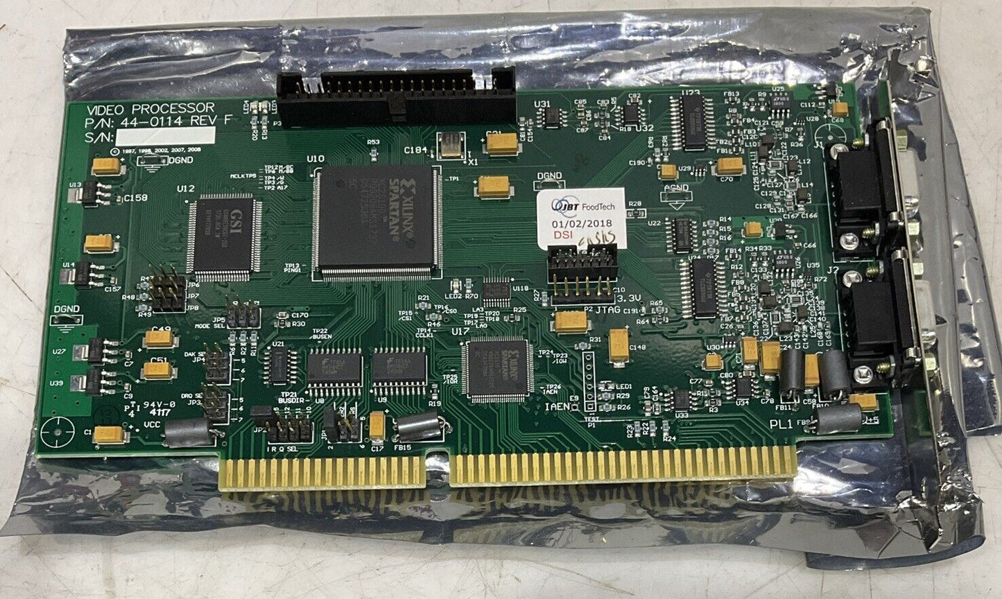 JBT 44-0114 REV F VIDEO PROCESSOR U4M