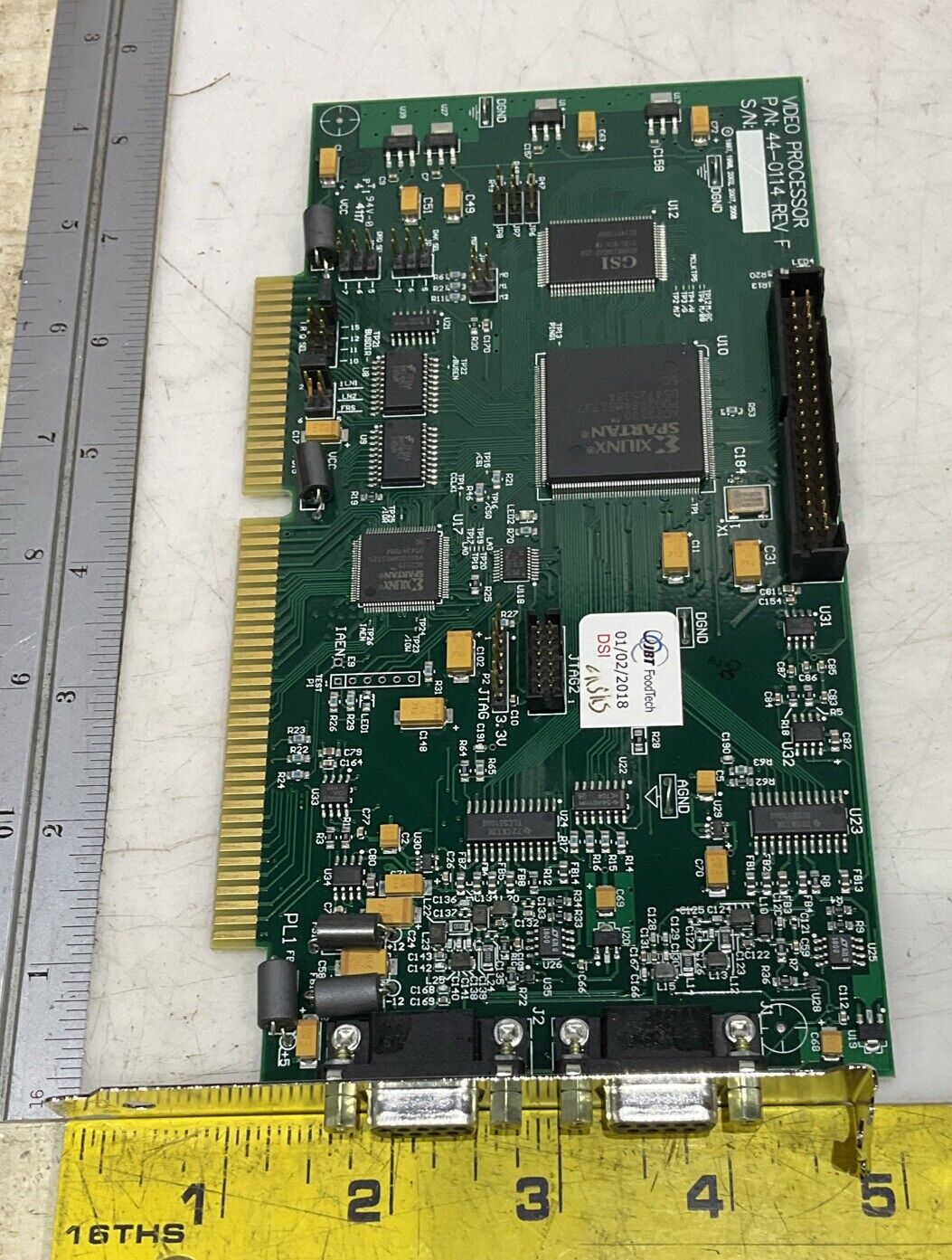 JBT 44-0114 REV F VIDEO PROCESSOR U4M