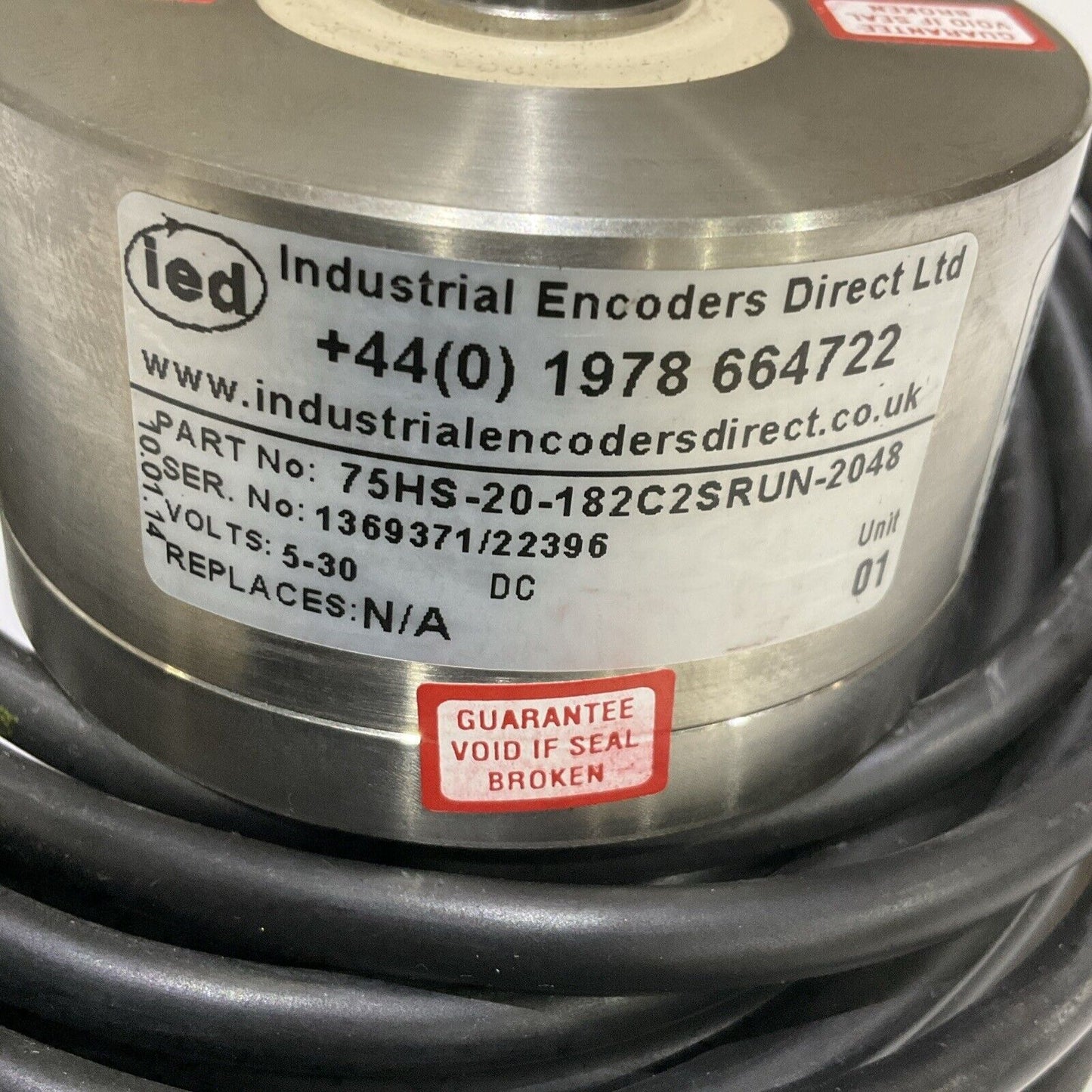 IED ENCODER 75HS-20-182C2SRUN-2048 5-30 V U4M