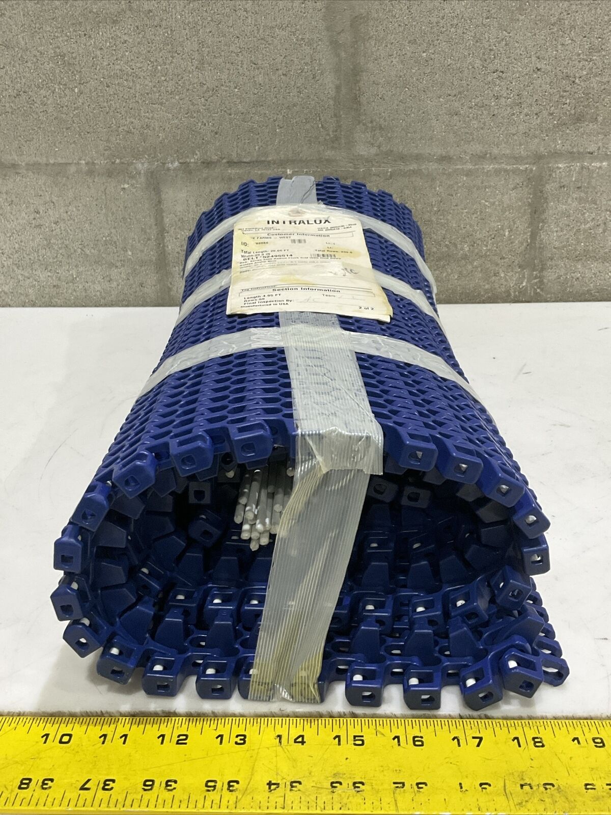 INTERLOX 21294 57087966 SER. 2400 RADIUS FLUSH GRID W/HOLD DOWN U4M