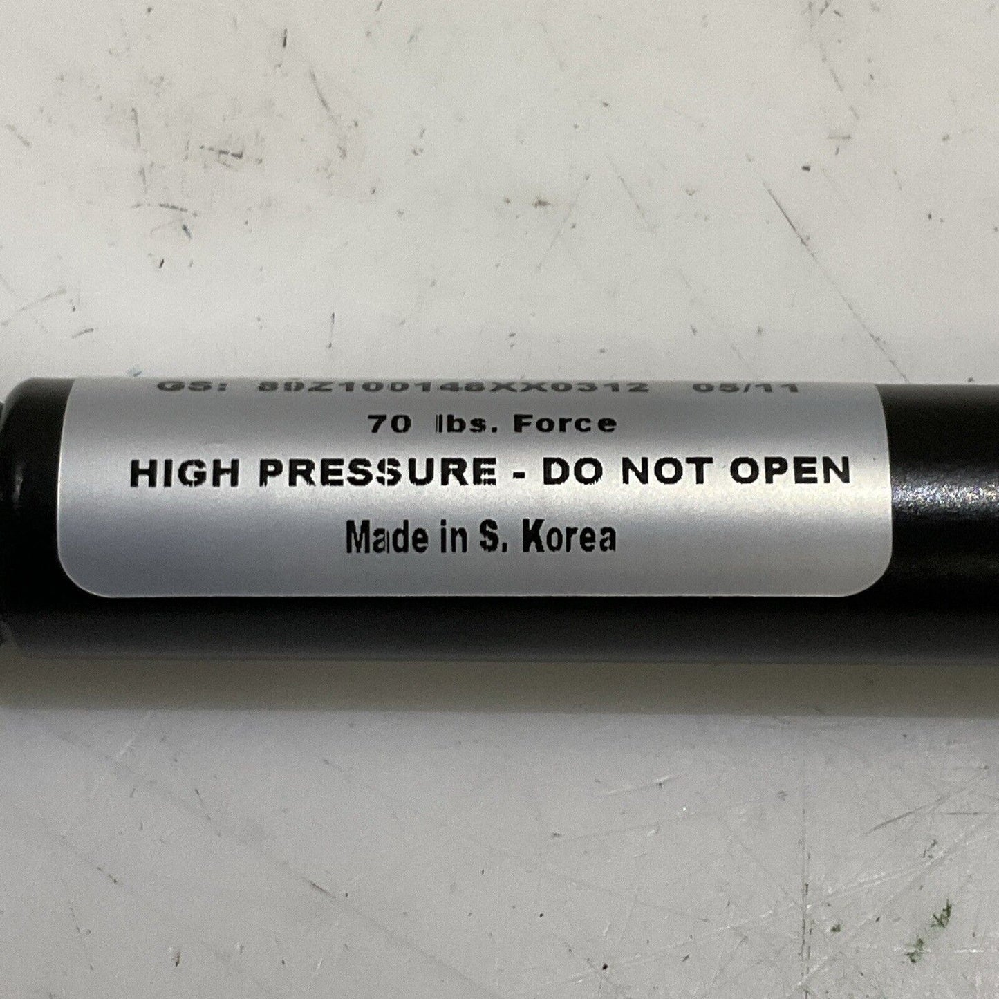 IGS VOLUMELINE 89Z100148XX0312 HIGH PRESSURE GAS SPRING 70 LB U3S
