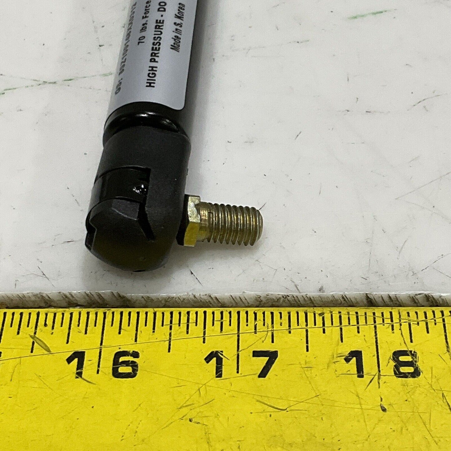 IGS VOLUMELINE 89Z100148XX0312 HIGH PRESSURE GAS SPRING 70 LB U3S