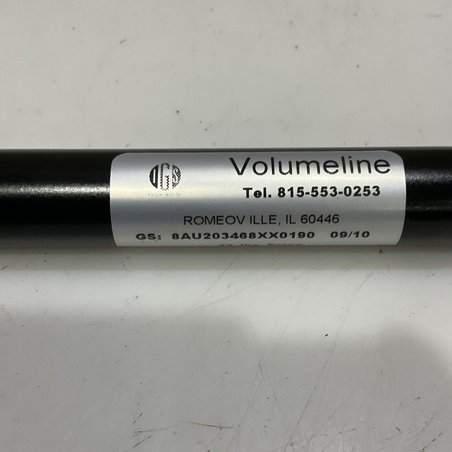 IGS VOLUMELINE 8AU203468XX0190 HIGH PRESSURE GAS SPRING 43LBS U3S