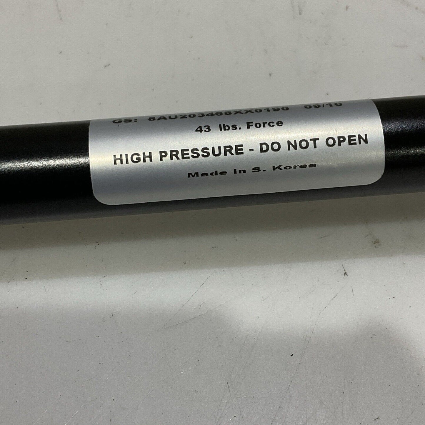IGS VOLUMELINE 8AU203468XX0190 HIGH PRESSURE GAS SPRING 43LBS U3S
