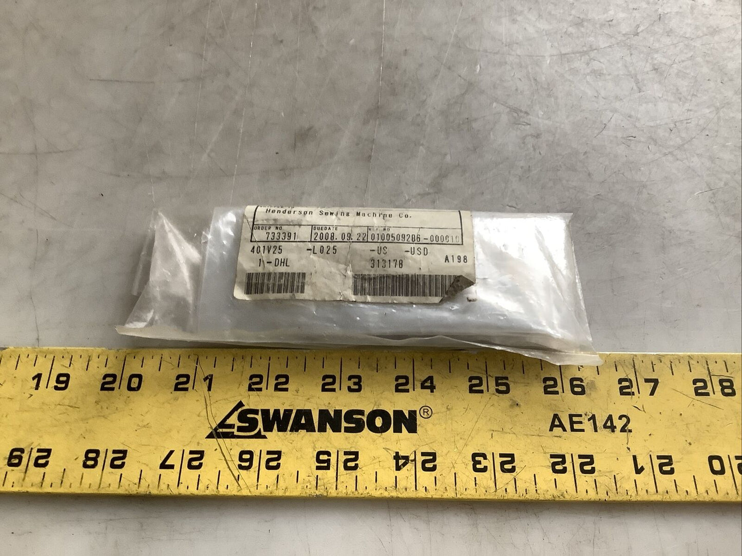 JUKI 12117511 DIFFERENTIAL FEED BAR RM6