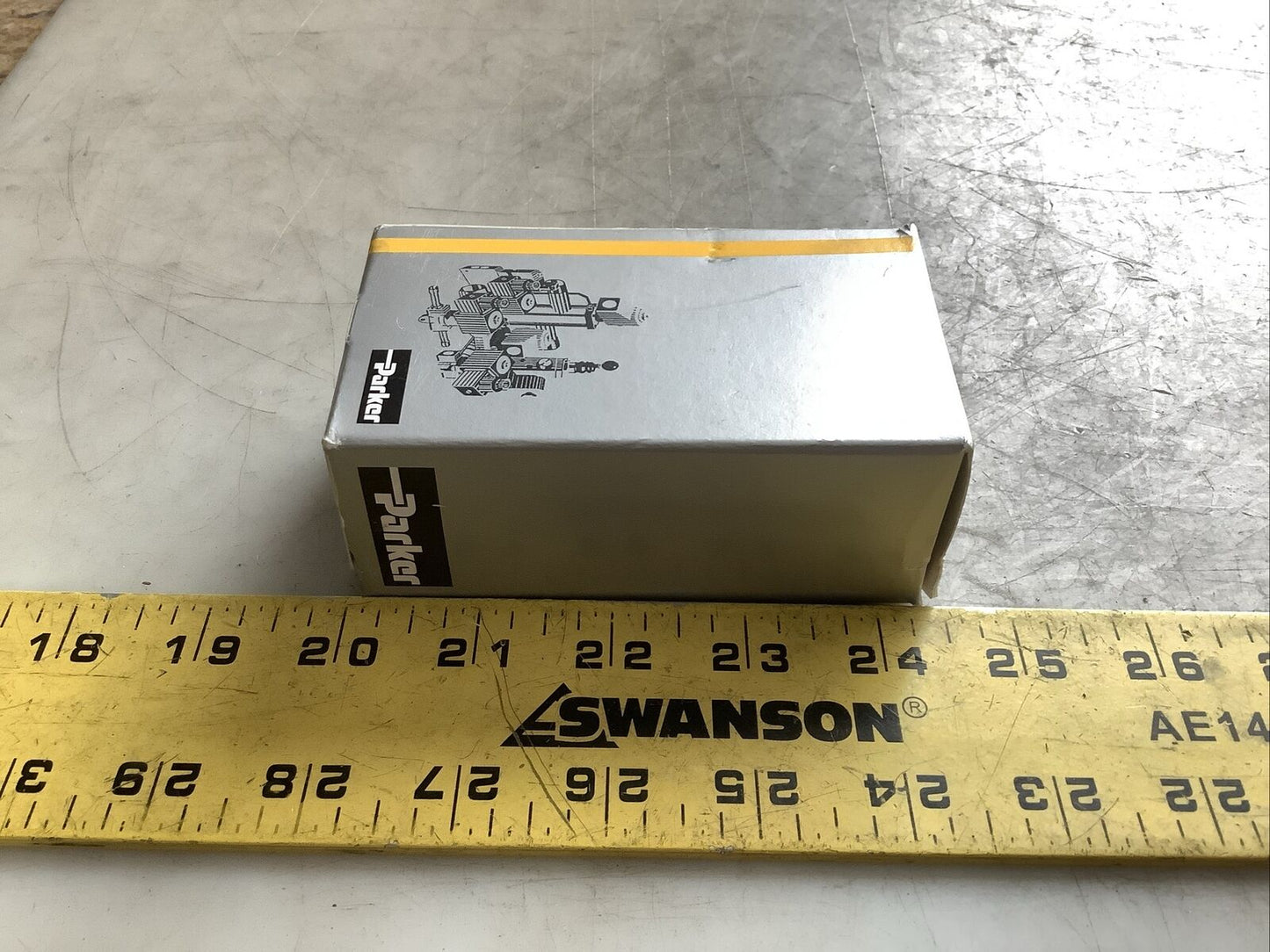 PARKER 30CC02JV4B2B SOLENOID VALVE 3-WAY 24VDC 5/64IN RM6