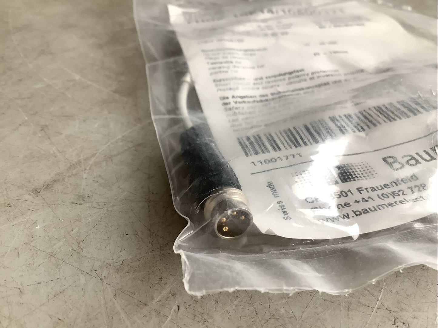 BAUMER FHDK 10P14/10600321 DIFFUSE SENSOR U3S