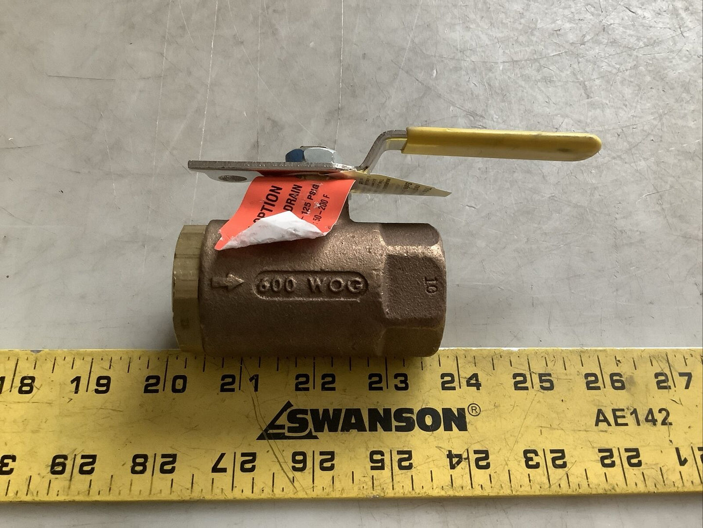APOLLO 75-104-41 BALL VALVE 3/4NPT U3S