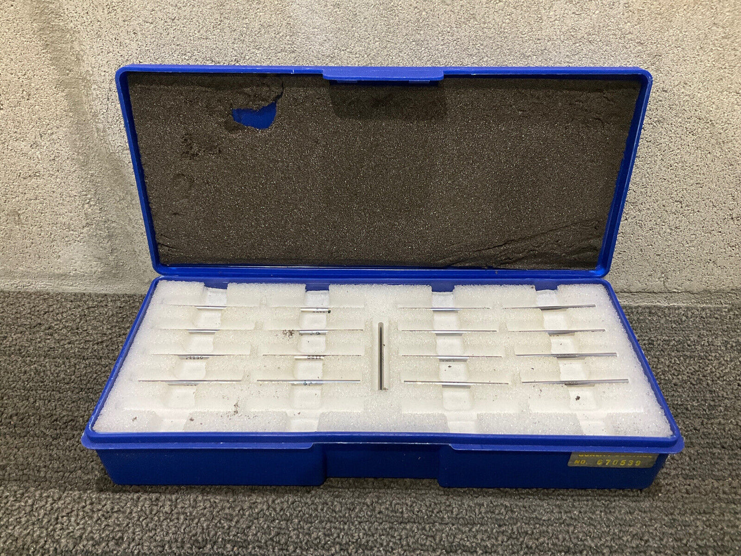 VAN KEUREN .1100-.1340 17 PIECE PIN GAUGE SET 333